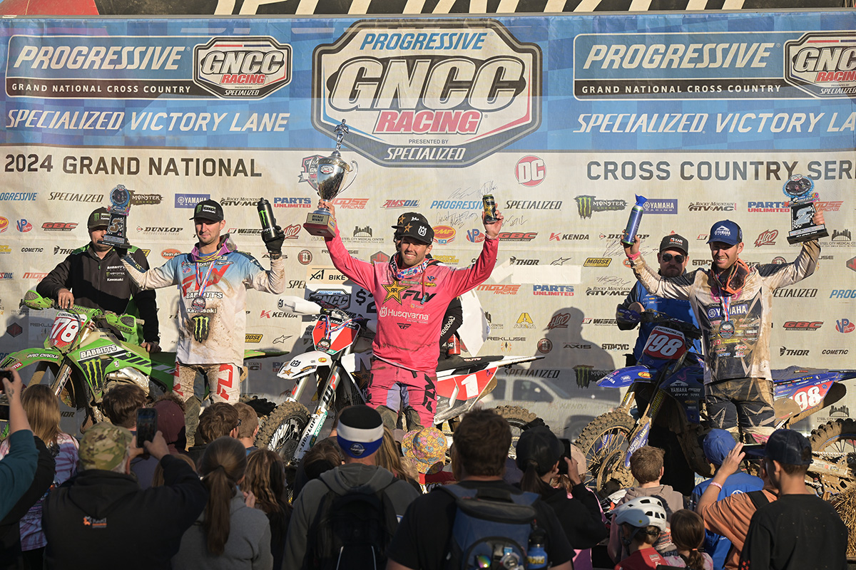 Ironman GNCC: Craig Delong takes final win of the season