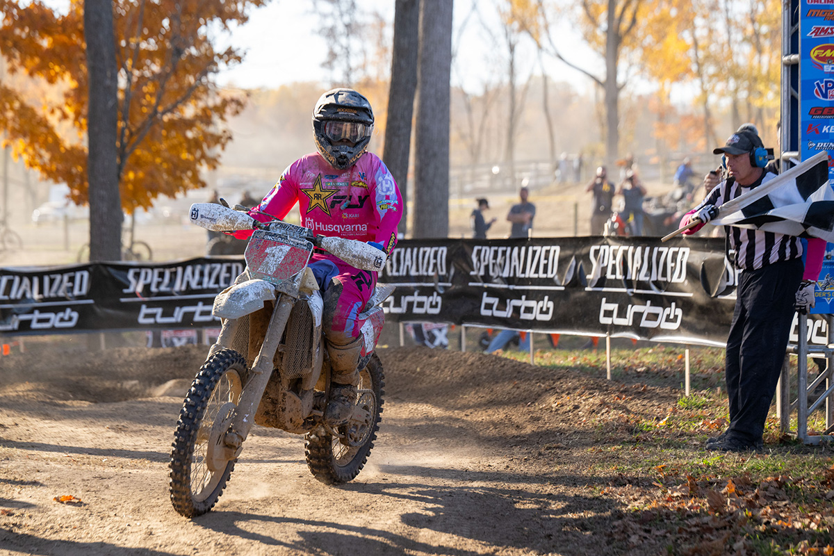 Ironman GNCC: Craig Delong se lleva a casa la última victoria de la temporada  