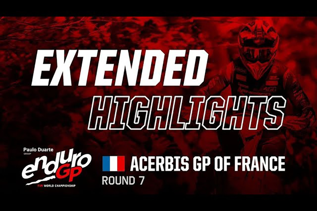 EnduroGP Francia 2024: Vídeo resumen ampliado de la ronda final  