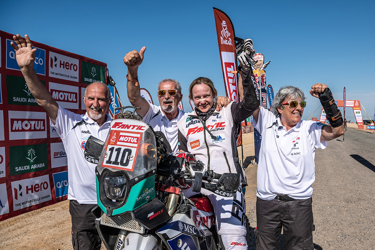 Sandra Gomez signs with Fantic Factory Rally Team for Dakar 2025