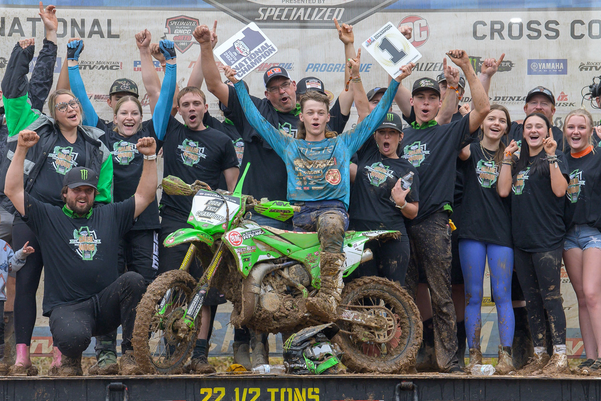 John Penton GNCC – Grant Davis masters the mud to win famous trophy and ...