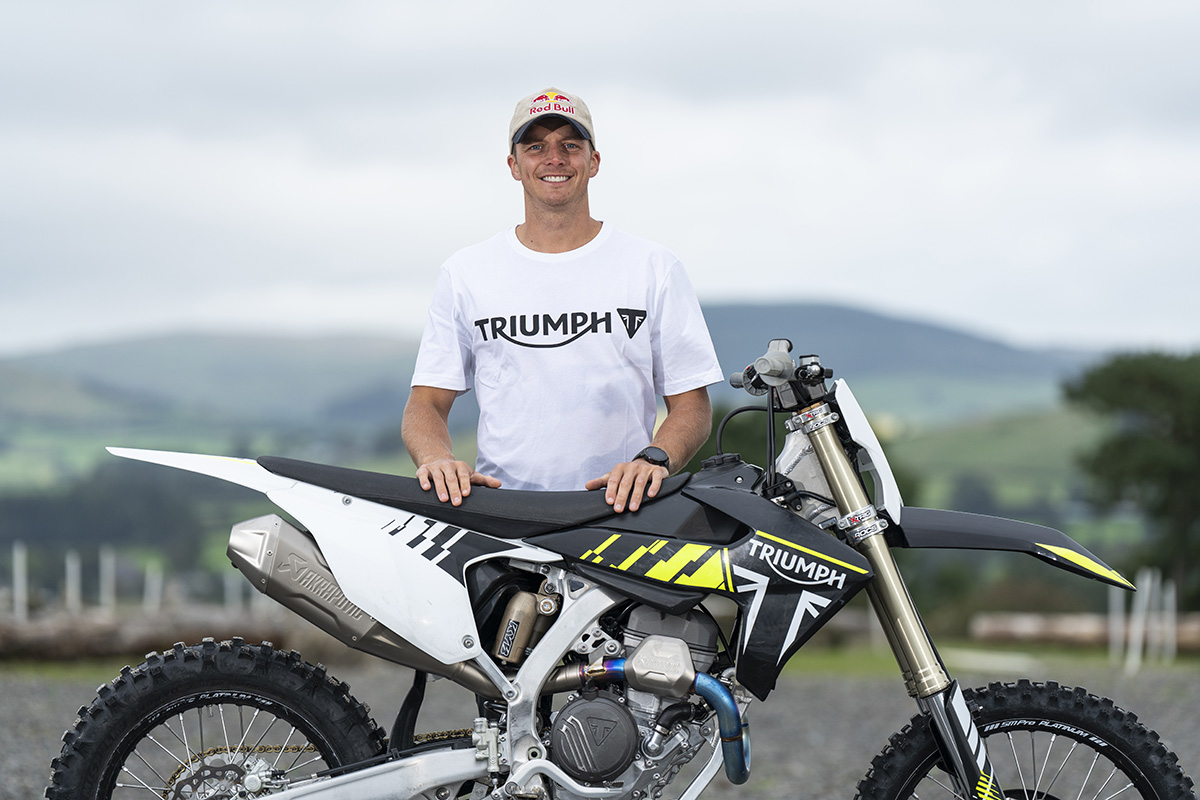 Jonny Walker ficha por el Triumph Racing Enduro Team