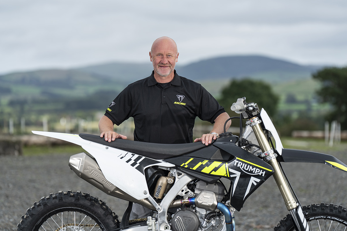 Paul Edmondson new Triumph Racing Enduro Team Manager – SuperEnduro and EnduroGP in 2025