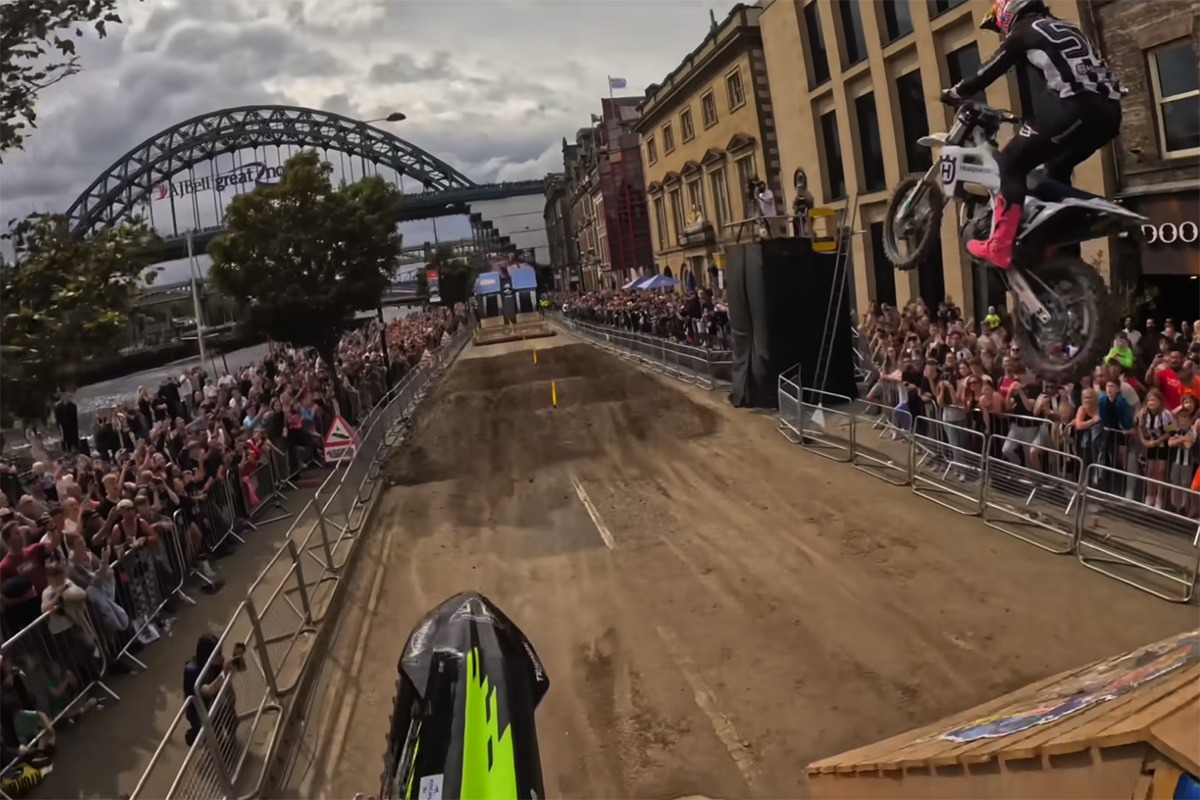 Red Bull Tyne Ride Onboard POV – Jonny Walker Triumph TF 250-X