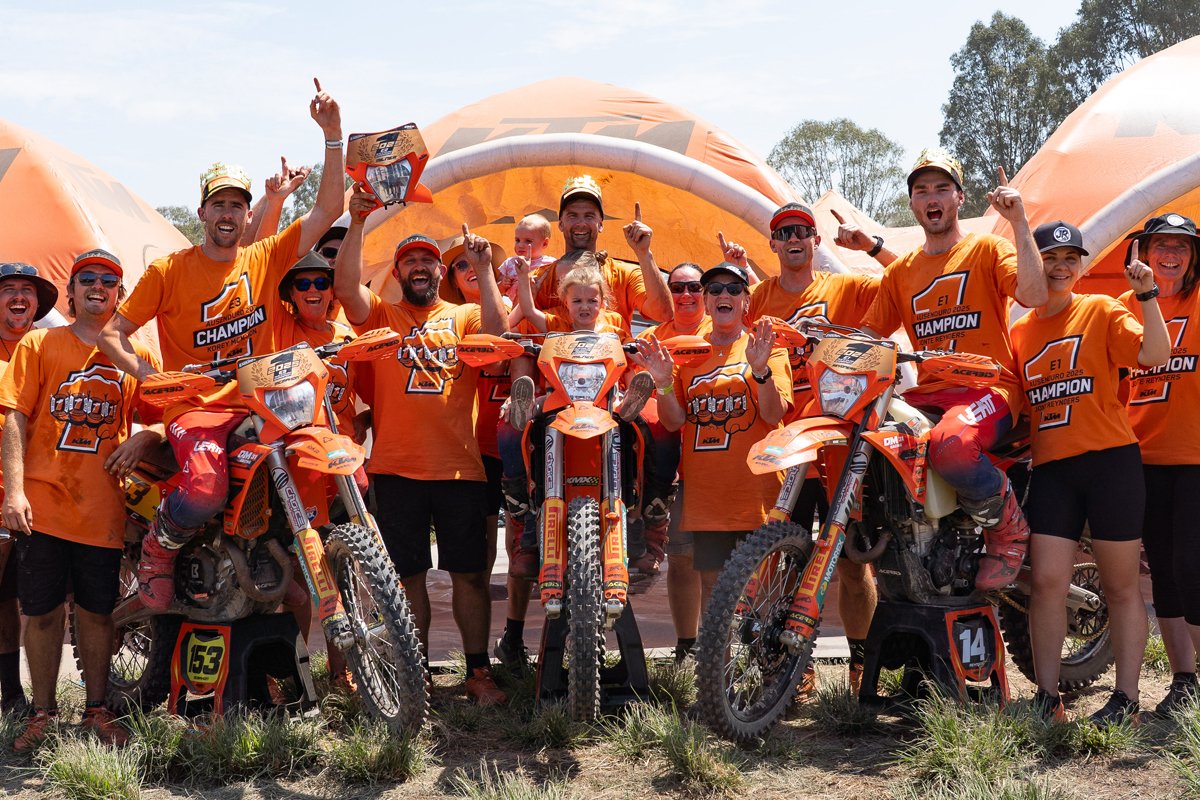 Clean Sweep for KTM in 2025 Australian Enduro Championship