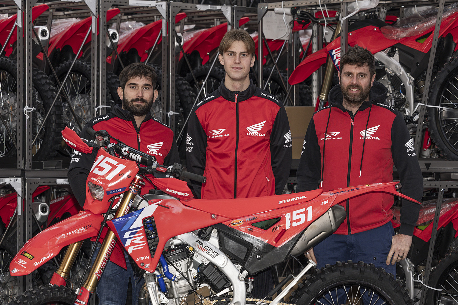 Max Ahlin ficha por Honda RedMoto para el Mundial de EnduroGP 2026 con la CRF300RX