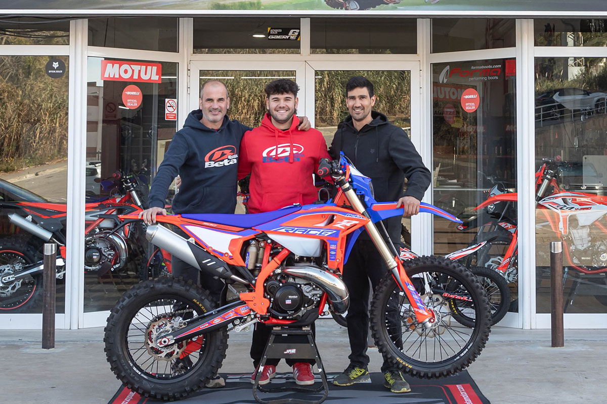 Bernat Cortès cambia a una Beta 250 2T del equipo JRB para el Campeonato de España de Enduro 2025  