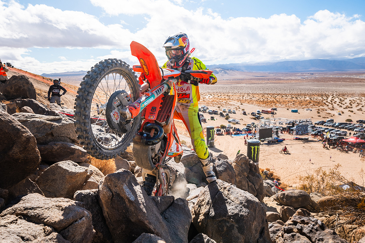 King of the Motos US Hard Enduro: Broken clutch finger doesn’t stop Trystan Hart