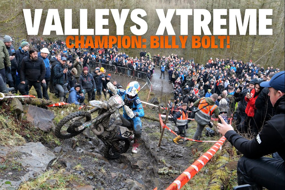 Billy Bolt opens 2025 Hard Enduro season with Valleys Xtreme victory