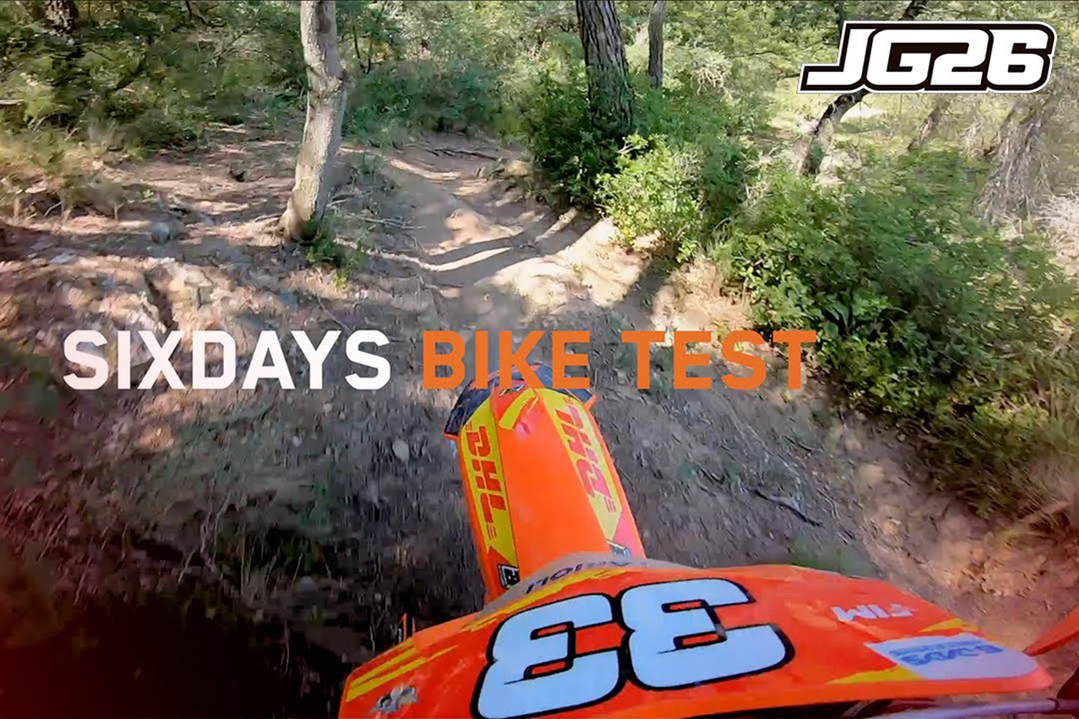 Josep Garcia ISDE 2025 Bike Test Onboard