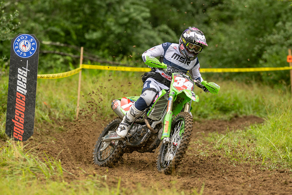 Little Raccoon AMA National Enduro: Second Podium Sweep of the Year for Red Bear Racing Kawasaki