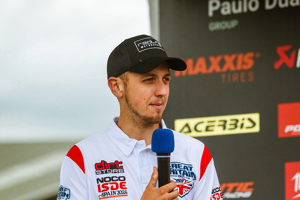 Etchell out and Mundell in for Team GB at ISDE 2025