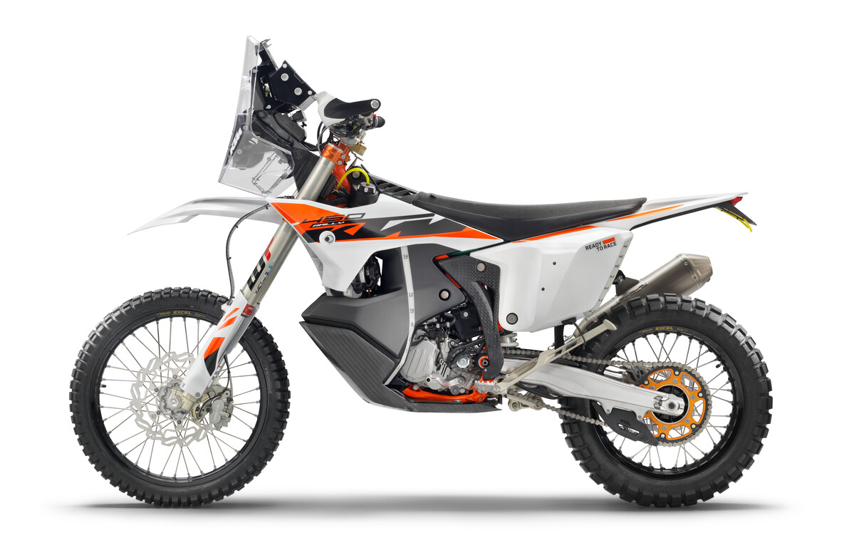 First look: 2026 KTM 450 Rally Replica and special 450 Rally Replica Sanders Edition