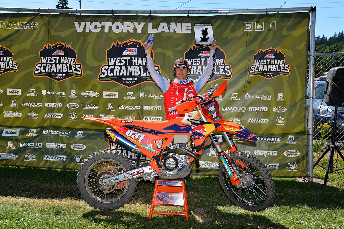 AMA West Hare Scrambles: Mateo Oliveira 2025 Champion