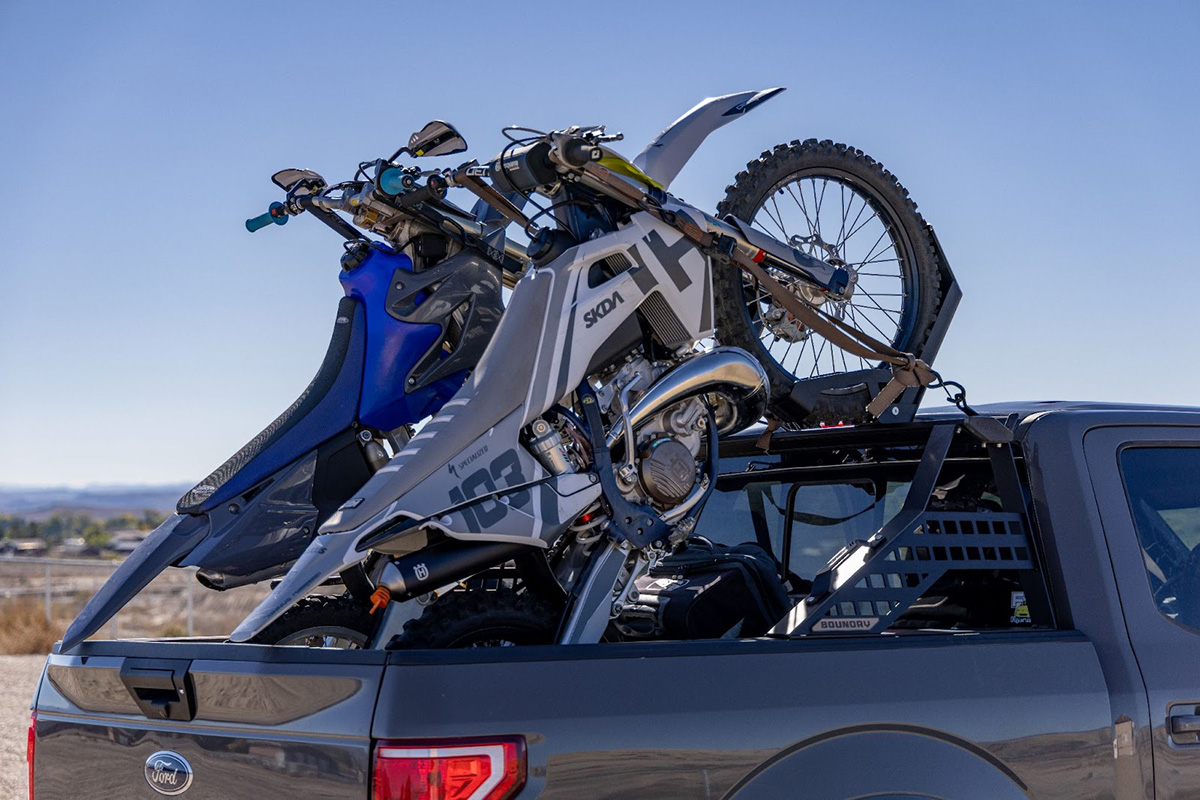 Big Days Truck Bed Moto Ramp — Loading and hauling dirt bikes in trucks the easy way