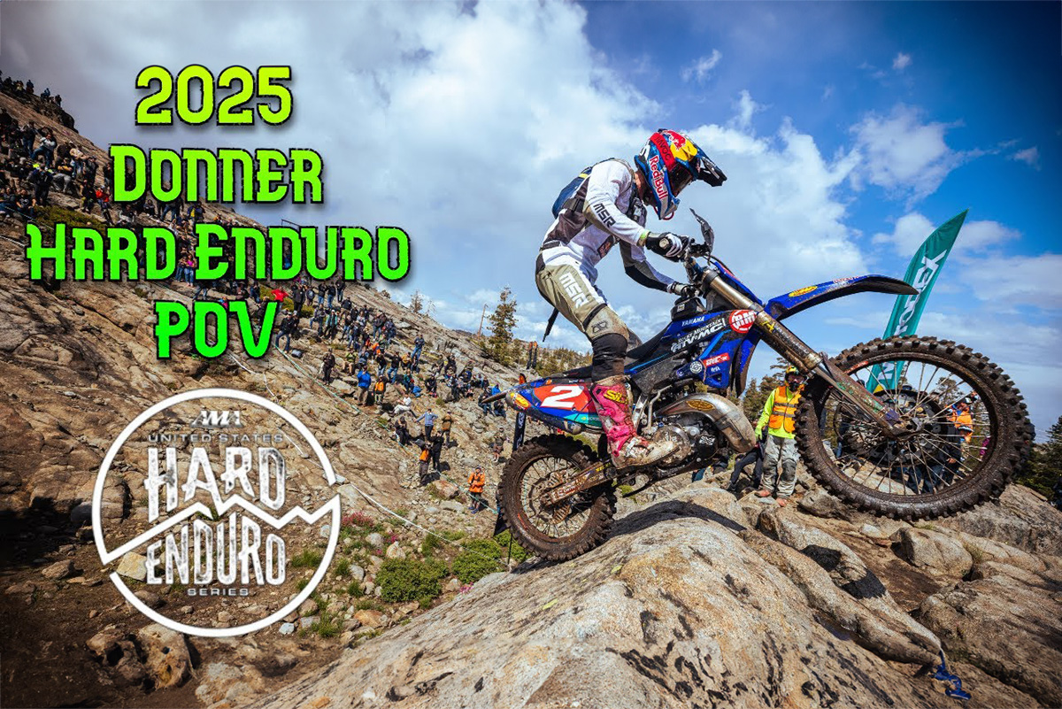 Cody Webb chasing Trystan Hart – Donner US Hard Enduro POV on the Yamaha YZ