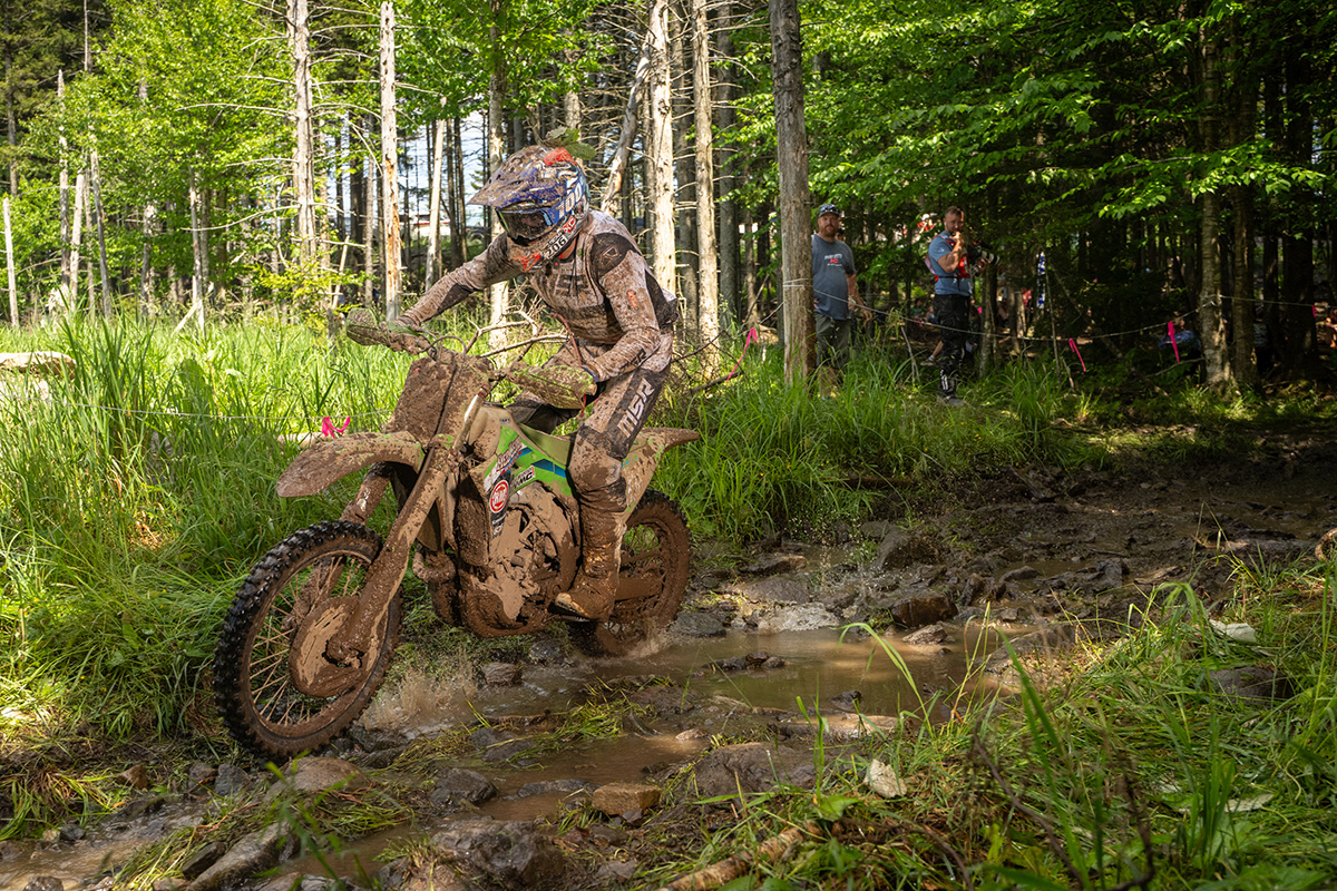 GNCC Snowshoe 2025: Josh Toth y Stew Baylor copan los dos primeros puestos para Kawasaki