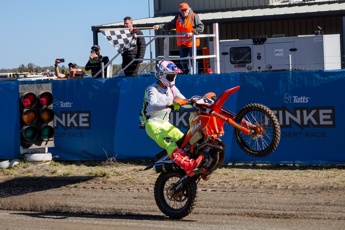 Finke Desert Race: Privateer Corey Hammond Flies to Maiden Victory 