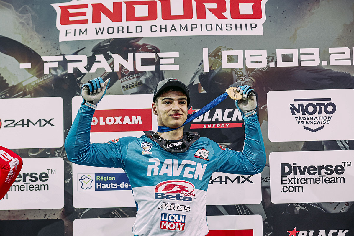 5 minutos con Ramón Godino: el primer campeón de la Copa del Mundo Youth de SuperEnduro