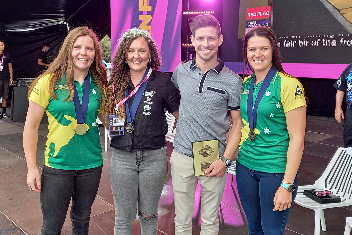 La legendaria tripleta australiana de los ISDE ingresa en el Salón de la Fama del Motorsport de Australia  