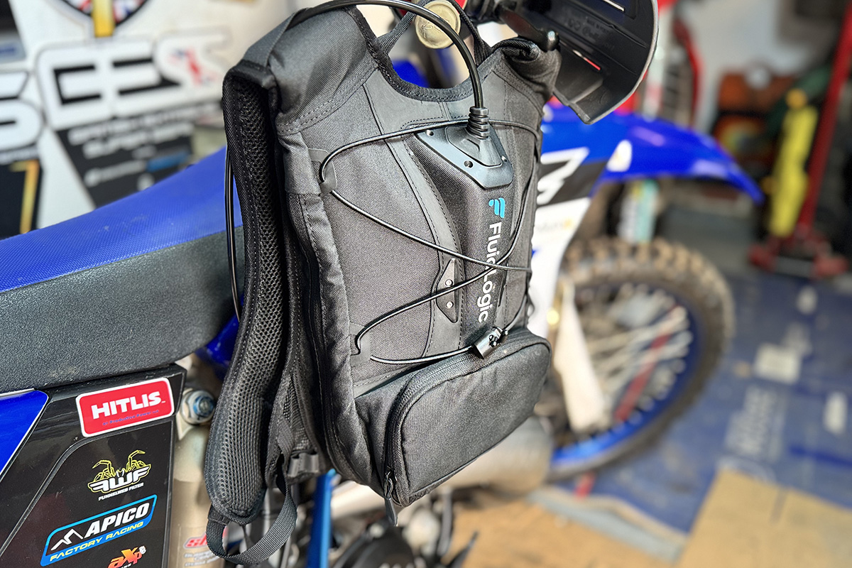 First look: FluidLogic GPR50 backpack – game changing hands-free hydration