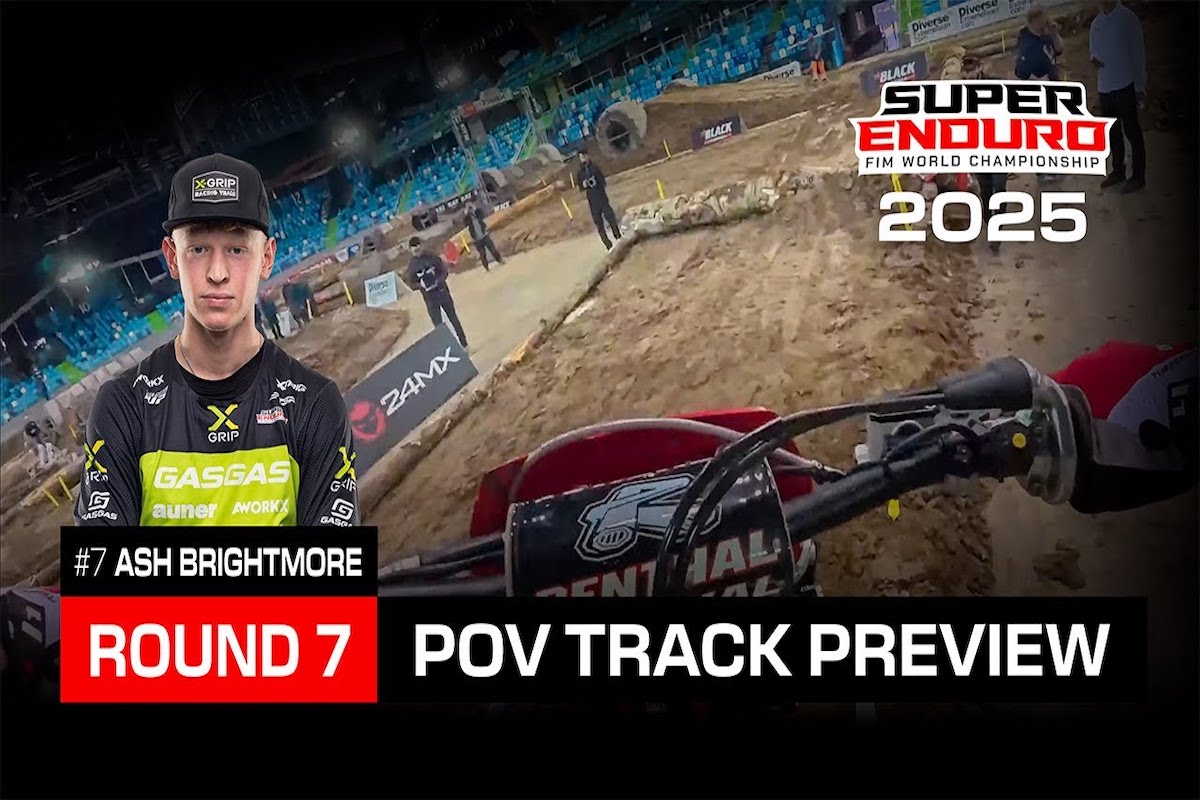 2025 SuperEnduro: Onboard Track Preview Rnd7 with Ash Brightmore