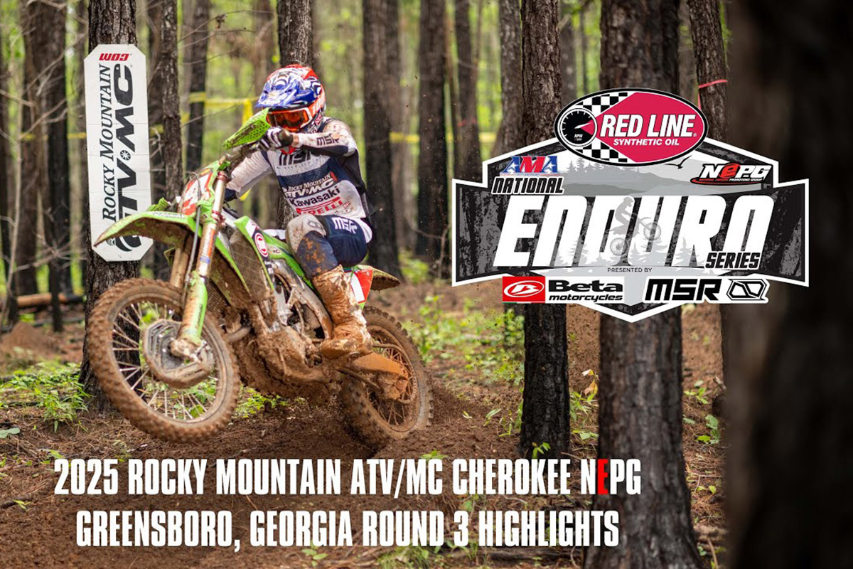 Cherokee National Enduro Recap – 15-minute tests and perfect dirt