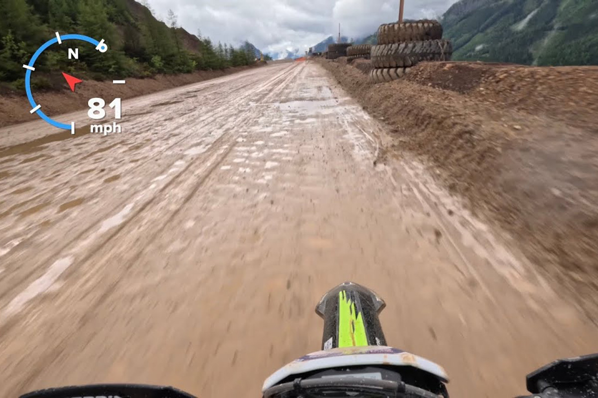 Erzberg Prologue 2025 onboard the Triumph with Jonny Walker