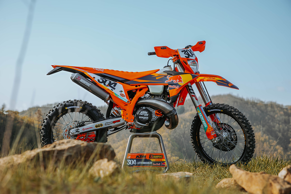 First look: Mani Lettenbichler’s 2025 KTM Factory Racing 300 EXC 