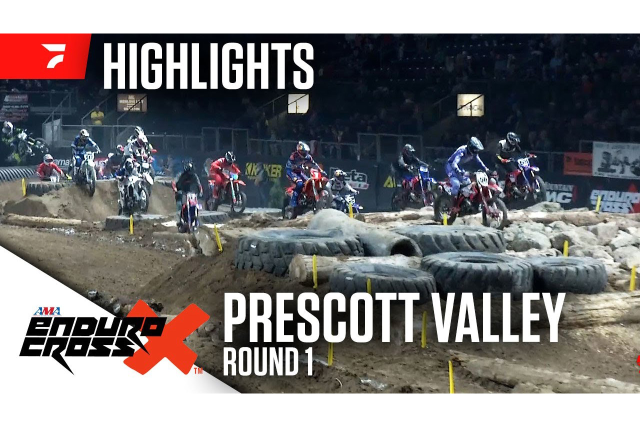 2025 EnduroCross Rnd1 Prescott video highlights