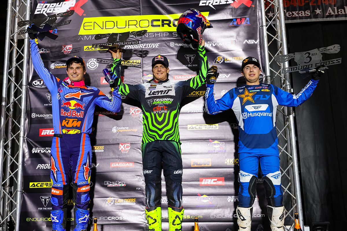 2025 AMA EnduroCross: Dominant Win for Walker and Triumph at Rnd1 in Prescott Valley