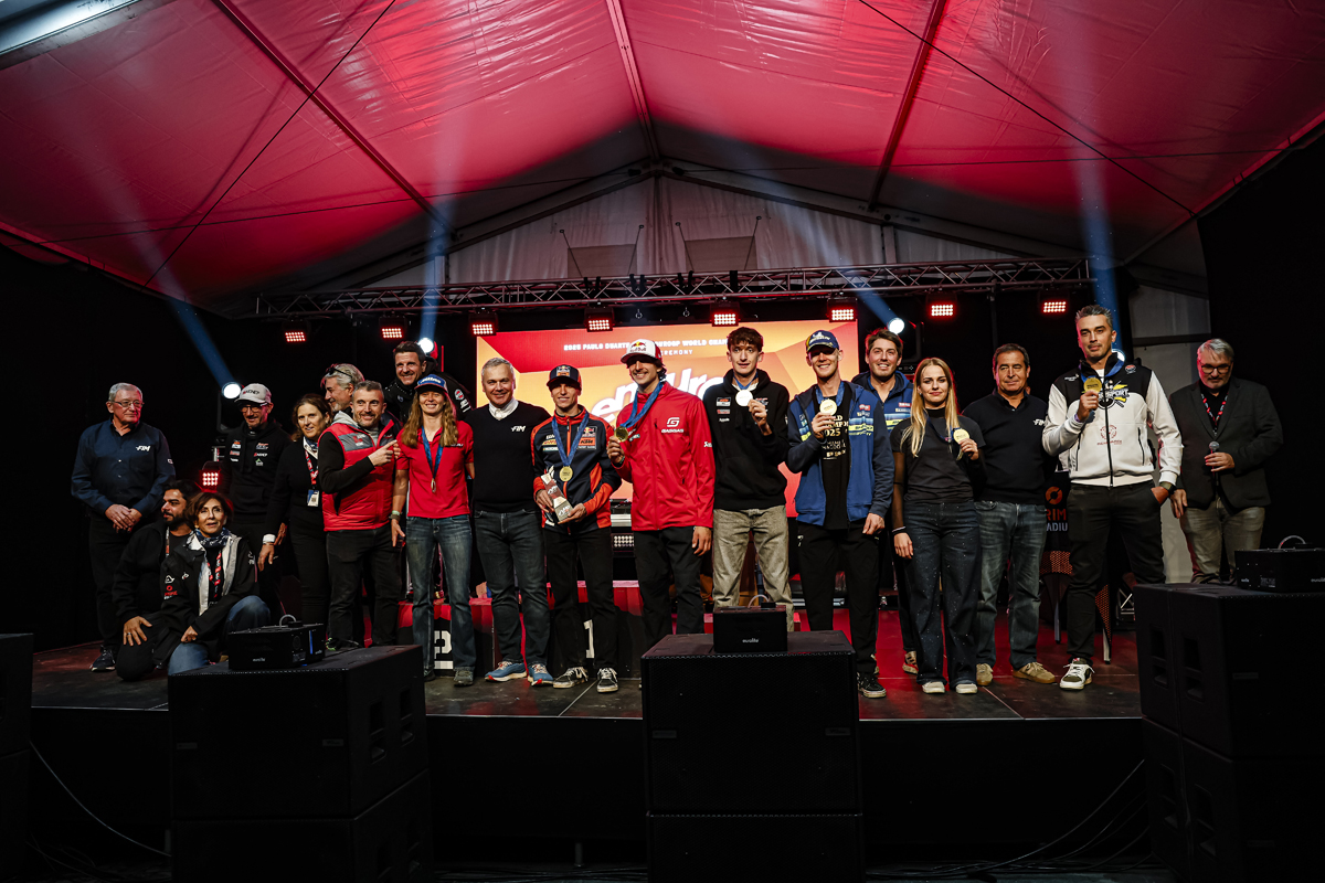 2025 EnduroGP World Championship final standings – all classes