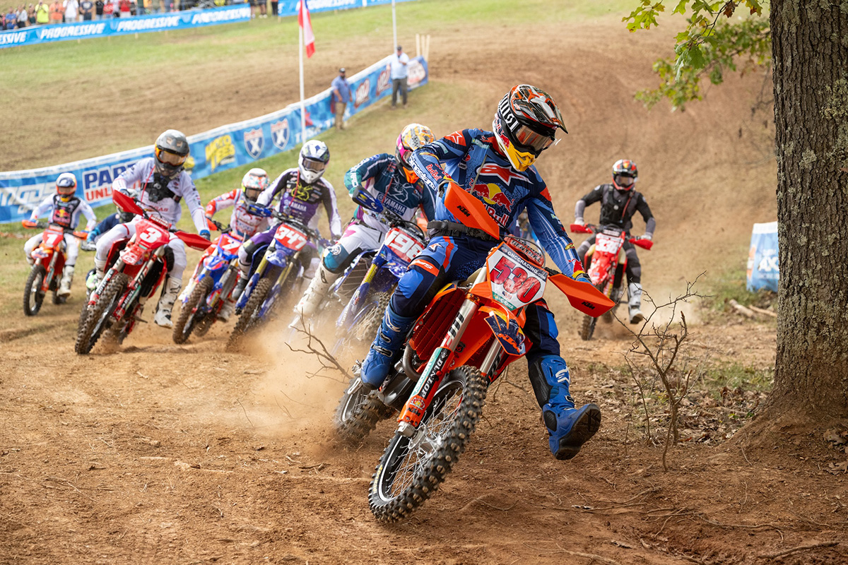 John Penton GNCC 2025 RAW highlights – First win in five years for Kailub Russell