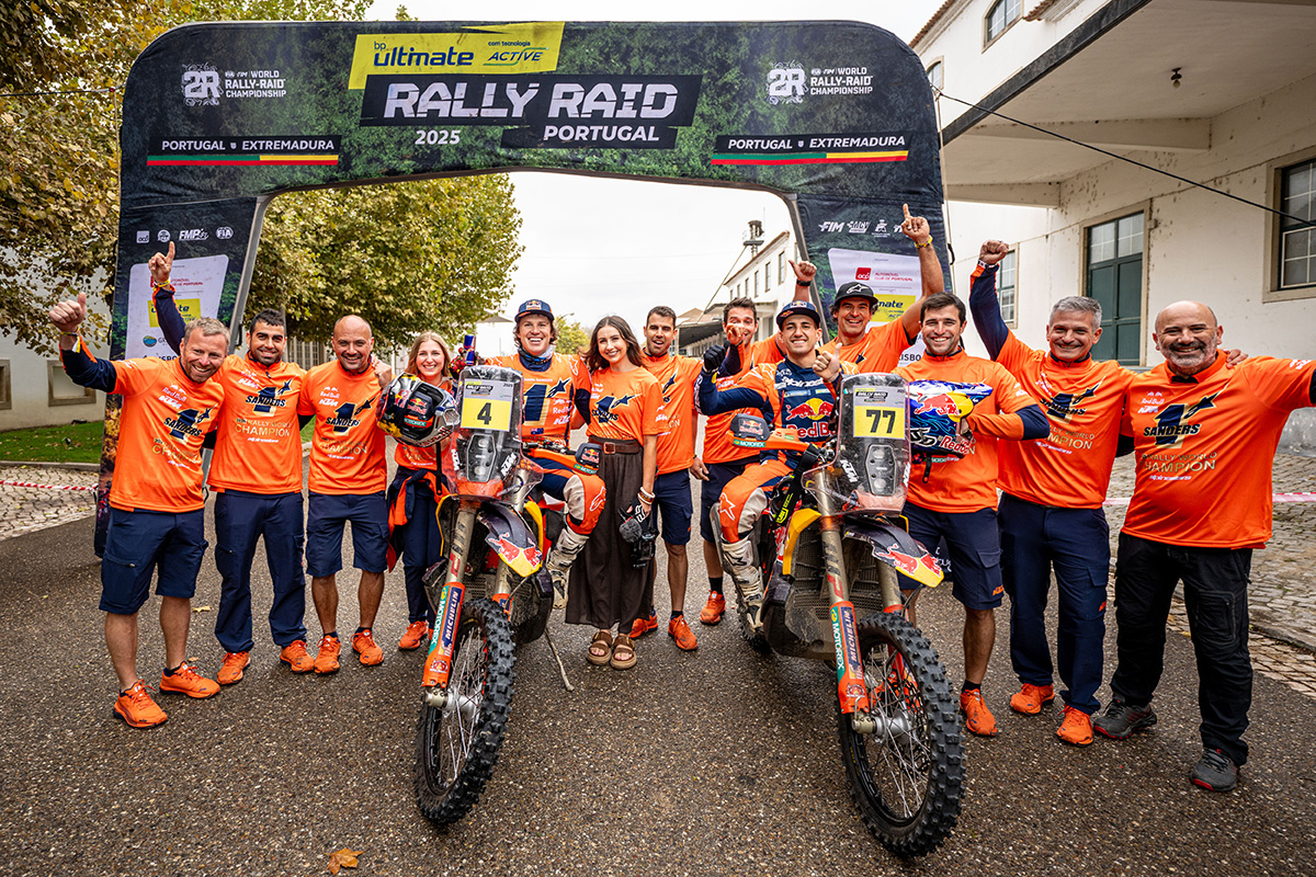 Daniel Sanders se corona Campeón del Mundo FIM de Rally-Raid 2025
