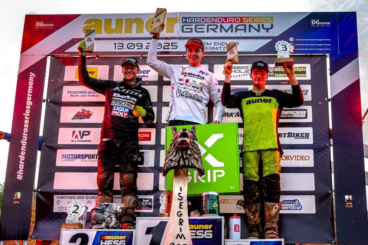 AUNER HardEnduroSeries Alemania: Triunfo de Milan Schmüser en el Isegrim Enduro
