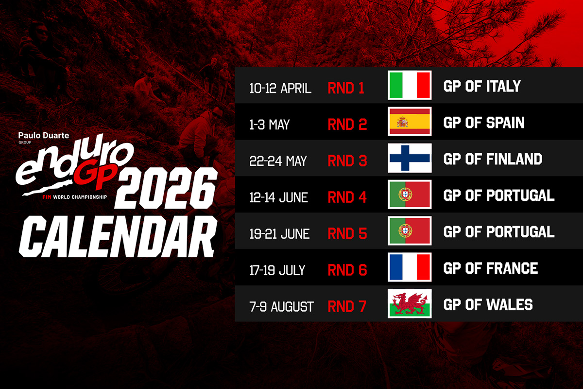 GP of France completes 2026 Enduro GP World Championship calendar