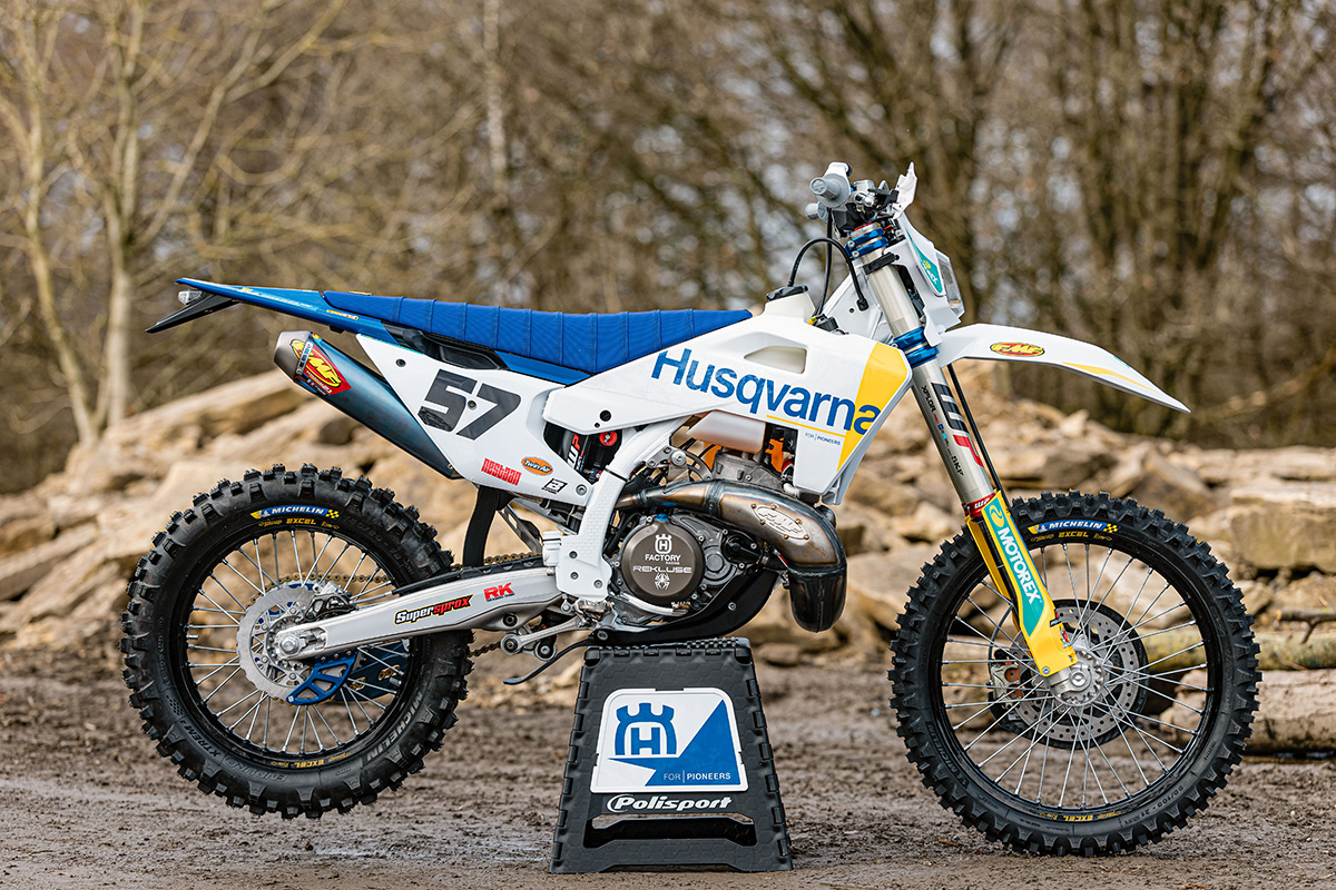 Motos Pro | Galería: primer vistazo a la Husqvarna Factory Racing TE 300 de Billy Bolt para 2026
