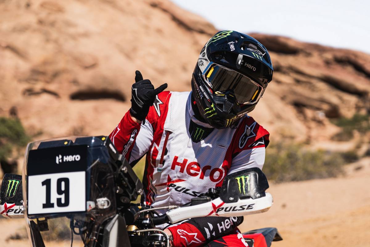 Hero MotoSports Rally Team Sign Michael Docherty