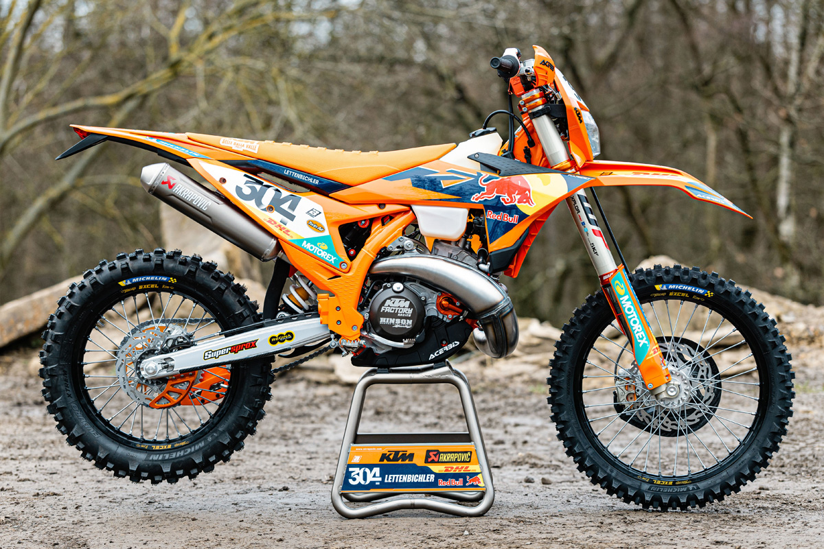 Motos Pro | Galería: primer vistazo a la KTM 300 EXC de carreras 2026 de Mani Lettenbichler