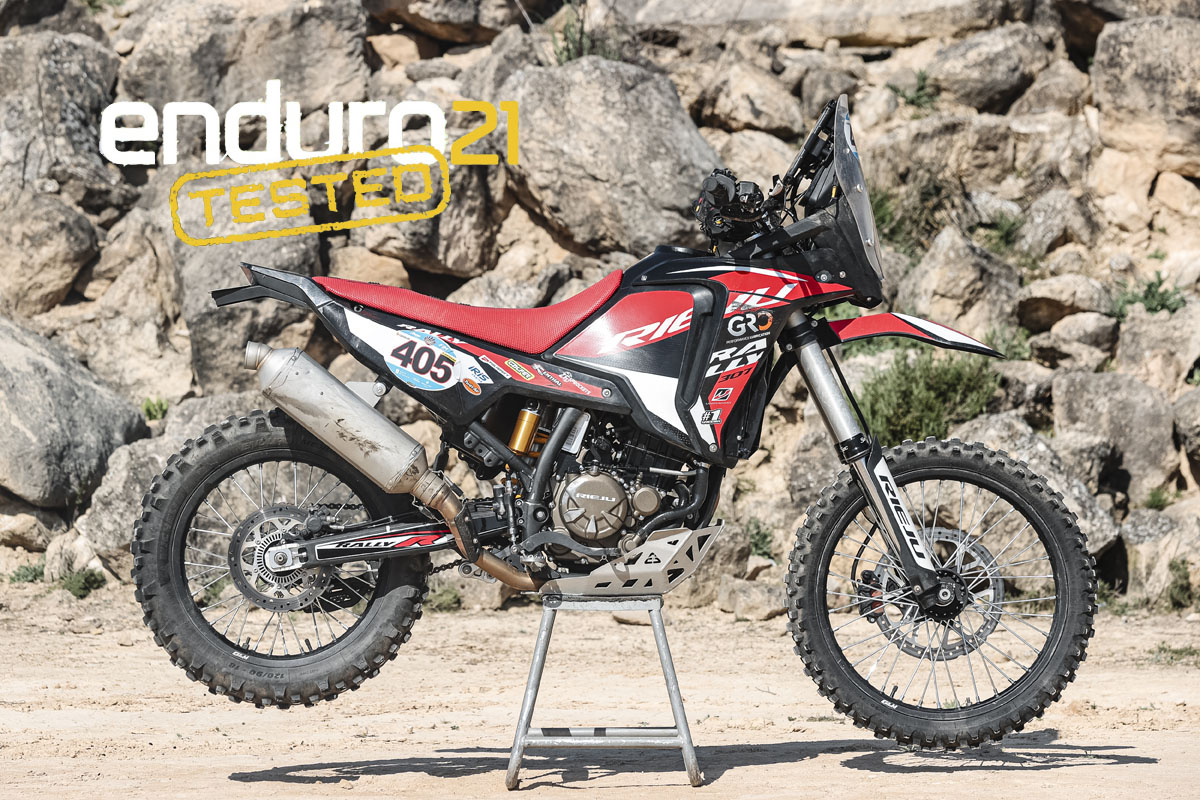 Prueba Rieju Aventura Rally 307R: la moto de Guillem Inglés para el Nacional de Rally-Raid