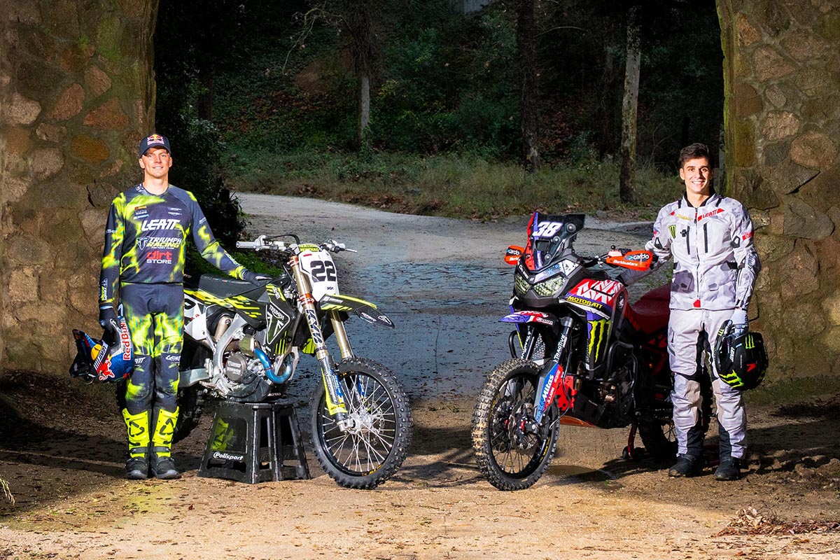 KAGE Europe y Motobatt refuerzan su apuesta off-road en 2026 con Walker, Mirabet y Tarrés