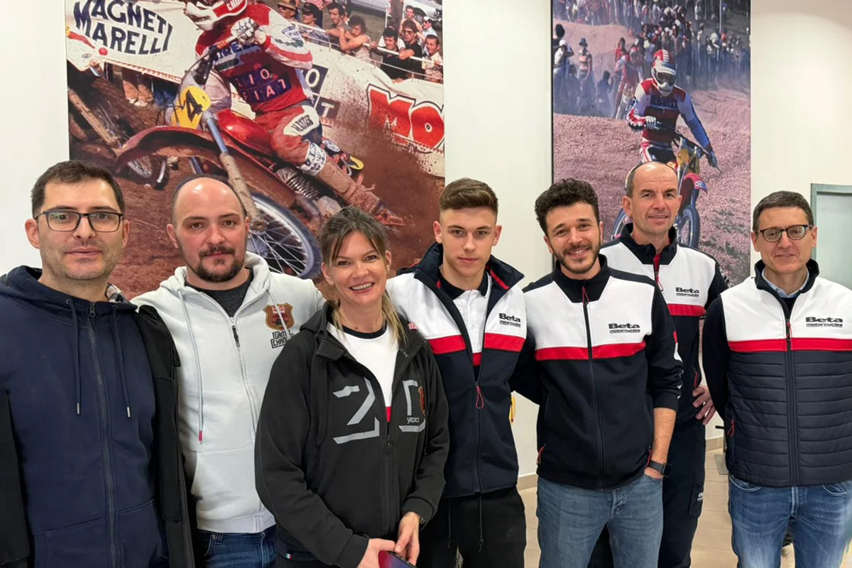 Ott Kornell with Beta for 2026 Hard Enduro season