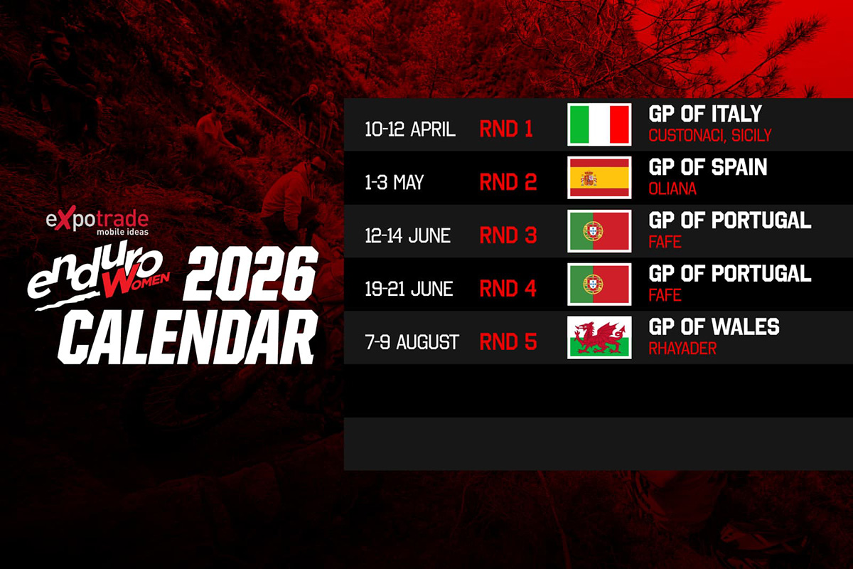 2026 Expotrade FIM Women’s Enduro World Championship Calendar Confirmed