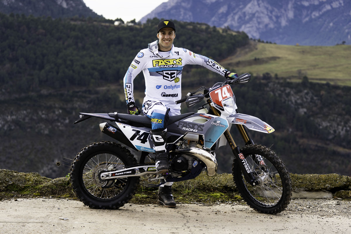 First look: Mario Roman launches MR74 Racing Team for 2026 Hard Enduro World Championship
