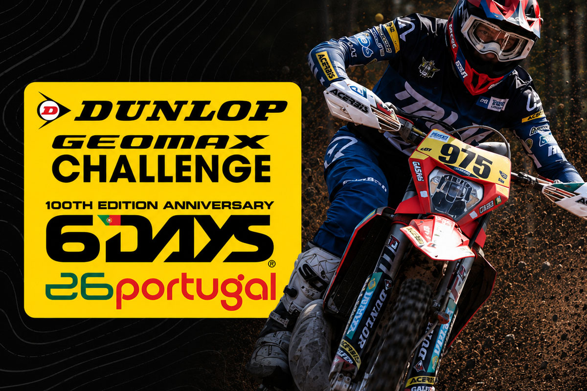 Dunlop apoyará a los pilotos Club en los 100º ISDE con una Geomax Challenge cargada de premios