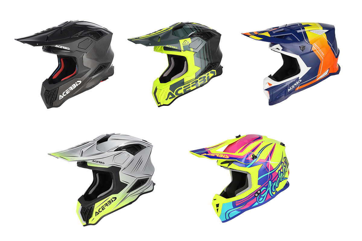Closer look: 5 Acerbis Off-Road Helmets, 5 Price Points – What’s the Difference?
