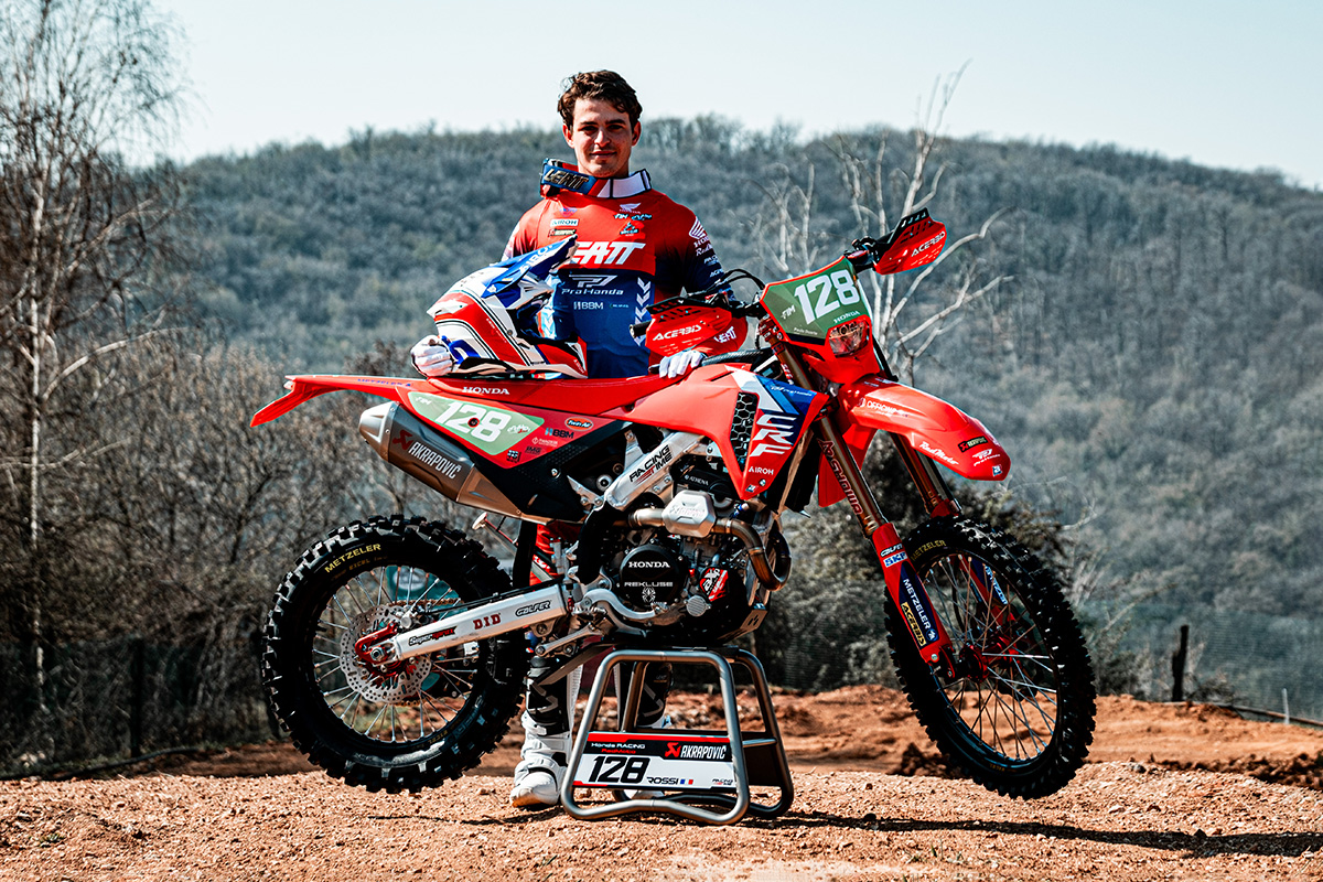 Honda Racing RedMoto Enduro Team Sign Former MXGP rider Marc-Antoine Rossi